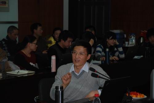 北京大学光华管理学院陆正飞教授来十大买球官网作学术报告