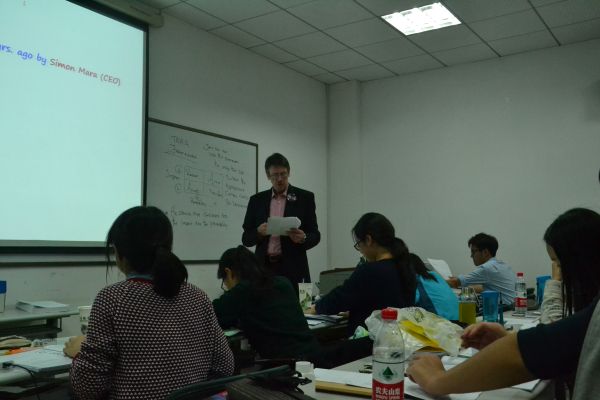 会计明日之星计划:ACCA资深专家Peter Plant应邀来十大买球官网授课