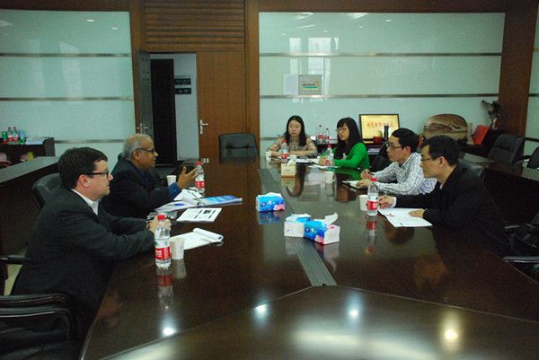 美国德克萨斯大学达拉斯分校Suresh Radhakrishnan教授一行访问十大买球官网